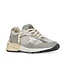 Golden Goose Running Dad net upper suede toe and spur leather star grey silver