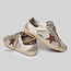 Golden Goose Super-Star Double Quarter With Spur Silver White