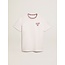 Golden Goose Golden Goose White cotton T-shirt with hand embroidery