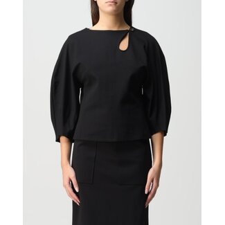 Liviana Conti Blouse ¾ mouw Zwart