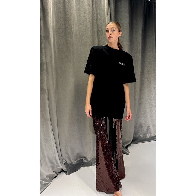 ROTATE Sequins Low Waist Pants