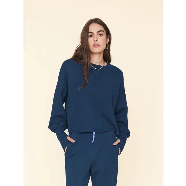 Xirena Kimble Sweatshirt Rain Blue