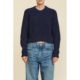 DENIMIST DENIMIST Chunky boxy sweater in navy