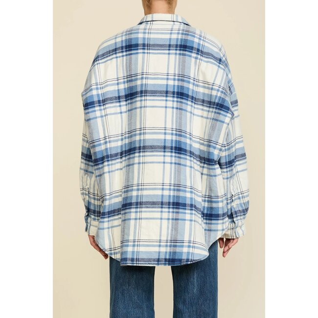 DENIMIST jacket in ecru/blue