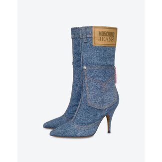 Moschino Jeans Denim boots