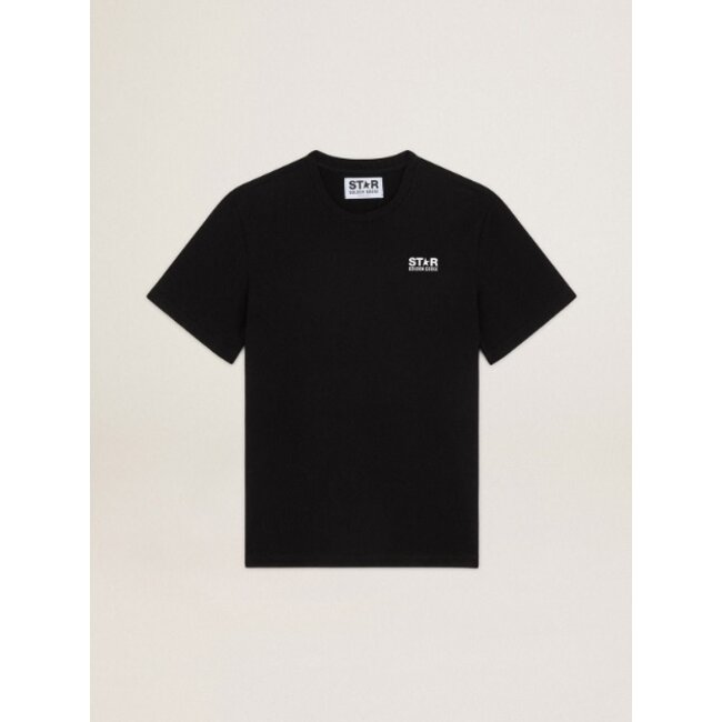 Golden Goose Regular t-shirt logo black/white