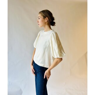 One And Other ONE and OTHER Cadi Top in offwhite