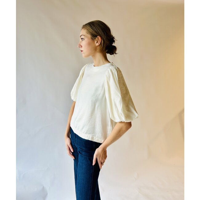 ONE and OTHER Cadi Top in offwhite