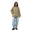 GANNI Light Twill Oversized Bomber Jacket