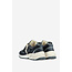 Golden Goose Running Dad Suede Leater Star Dark Blue