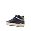 Golden Goose Mid Star Suede Glitter Star Wave