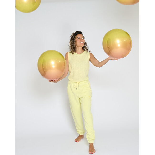 Just A Tee Sweatpant Mellow Yellow