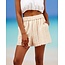 Sea Me Happy Moby Shorts Six Senses Beige Stripes