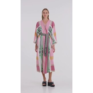 Devotion Devotion Giasemi kimono print