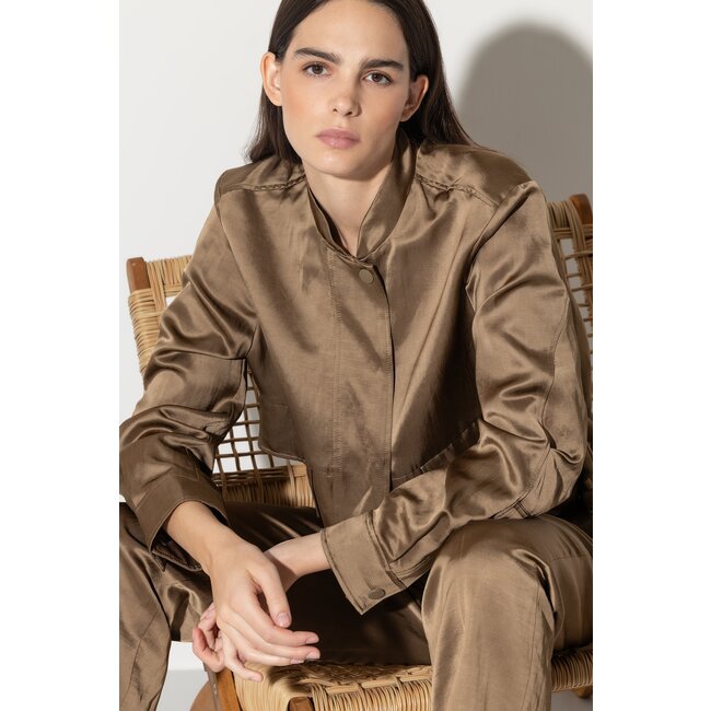 Luisa Cerano Satin look blouson