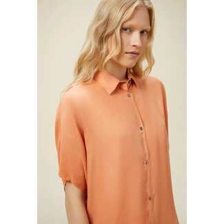 POMANDÈRE Pomandère Oranje zijden blouse