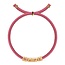 Sorbet Island Gold pleated letter bracelet Hope