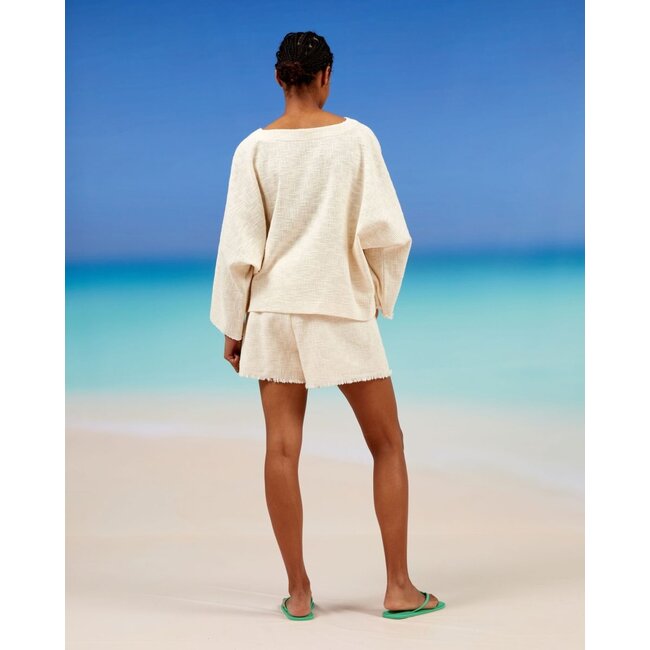 Sea Me Happy Moorea Top Structure Ecru