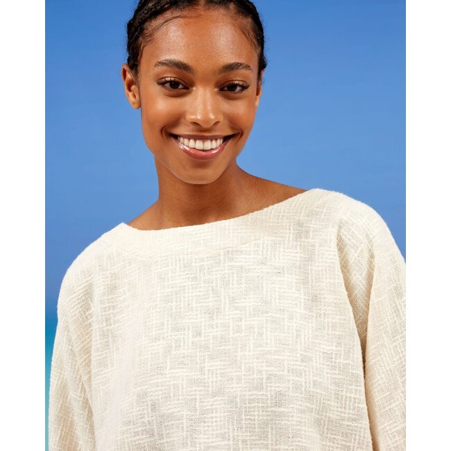 Sea Me Happy Moorea Top Structure Ecru