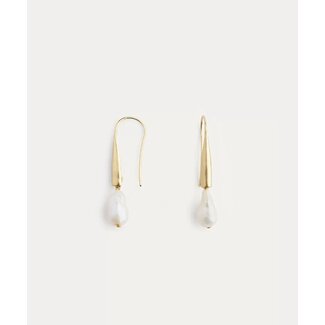 Forte_Forte forte_forte Baroque pearl earring 18K gold plated