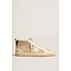 Golden Goose Mid Star Suede Upper Leather Wave Leo Printed Heel