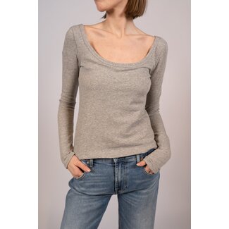 6397 6397 Ballet Top Heather Grey