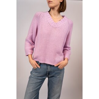 FFC FFC V-hals trui in mauve