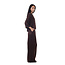 GANNI Washed Satin High Waist Flared Leg Broek Mole