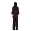 GANNI Washed Satin High Waist Flared Leg Broek Mole
