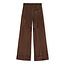 GANNI Washed Satin High Waist Flared Leg Broek Mole