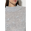 Luisa Cerano Pull grijs met stenen