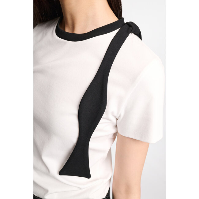 Trough the night Shirt in white