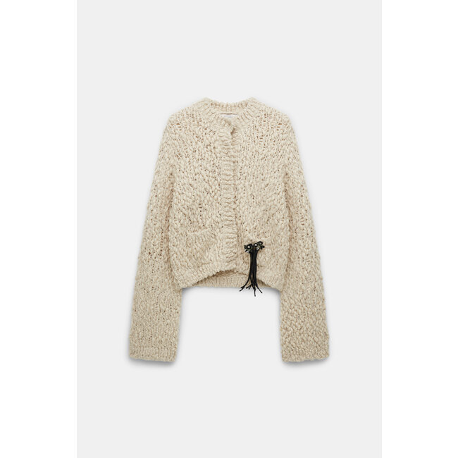 Dorothee Schumacher Bold Ambition Cardigan in fog