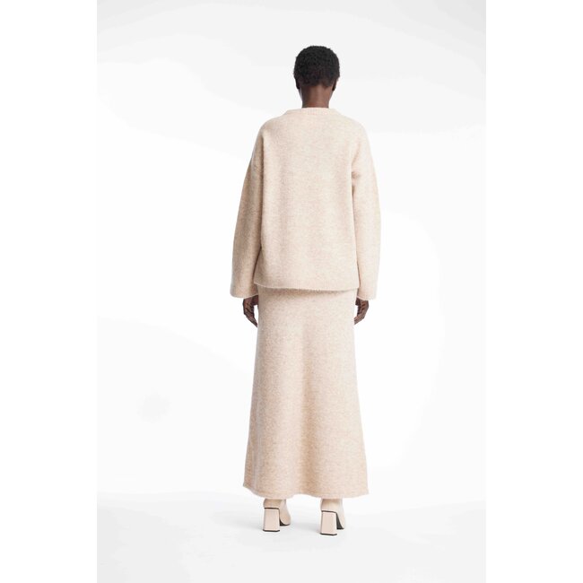 Beau knitted skirt sandstone