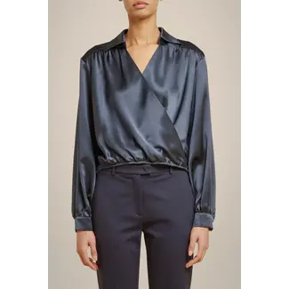 Liviana Conti Liviana Conti Blouse glans overslag