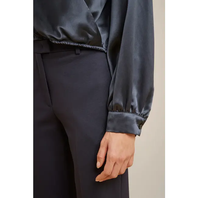 Liviana Conti Blouse glans overslag