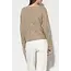 Luisa Cerano Trui in beige met lurex