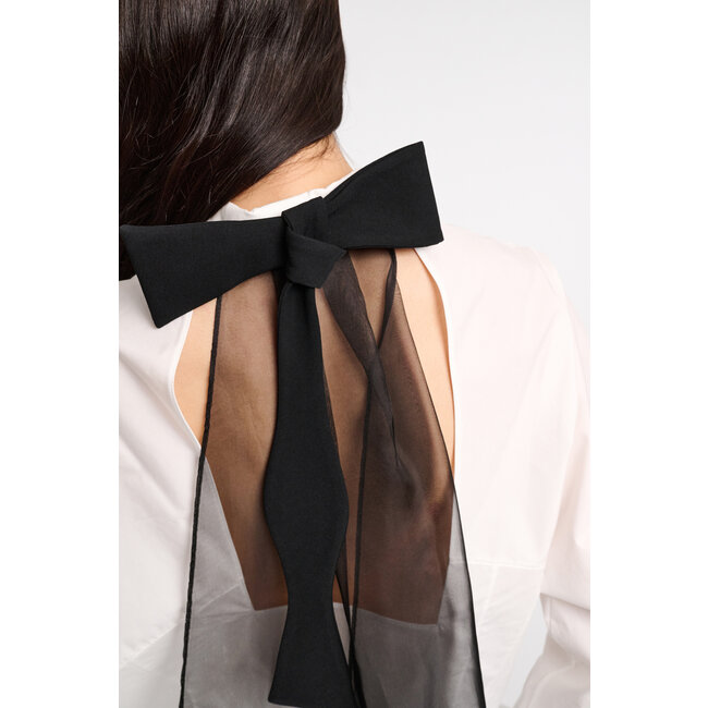 Dorothee Schumacher Poplin Power Blouse in pure white