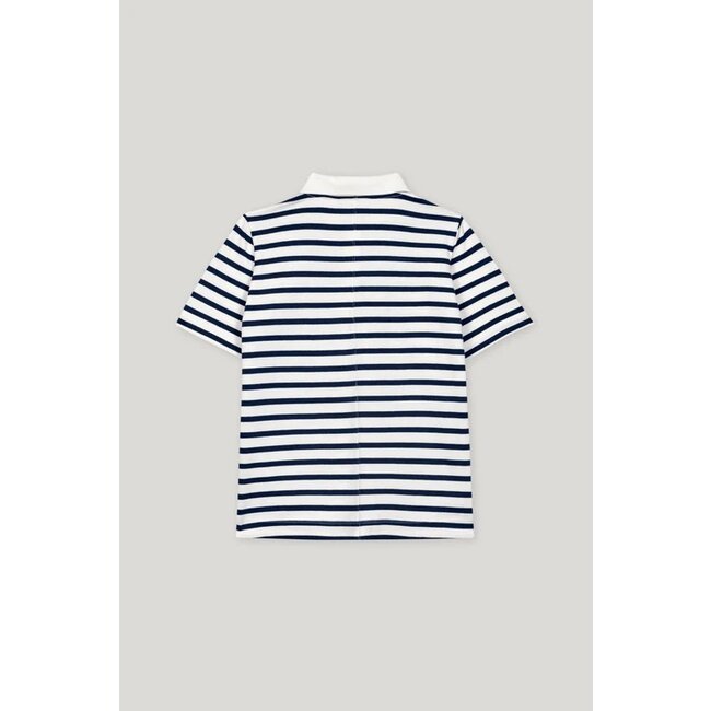 Luisa Cerano Striped polo shirt