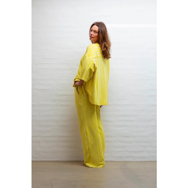 Bongusta Oversized shirt pristine-neon yellow