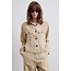 POMANDÈRE Washed gauze shirt sand