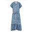 Rails Kahlo midi dress in blue