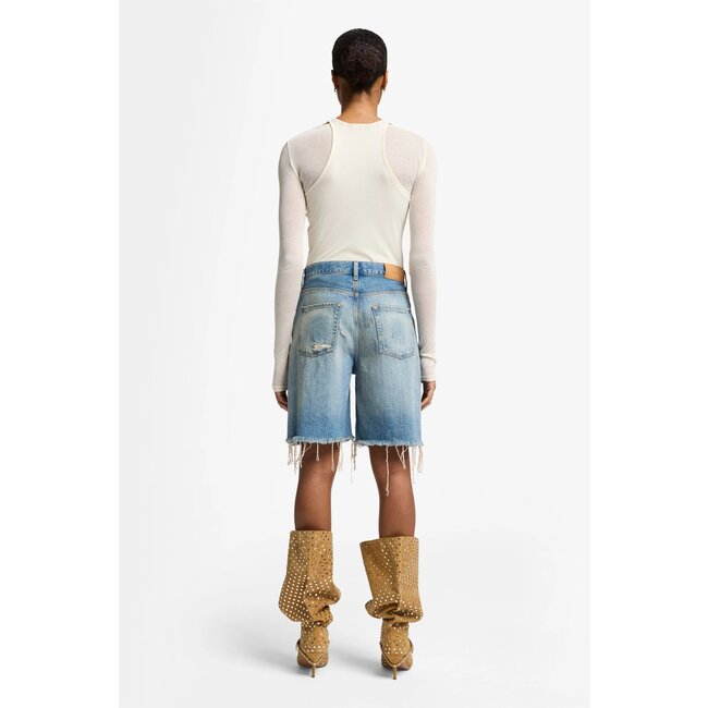 7 For All Mankind Lola Shorts Copper