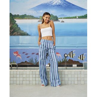 Sea me Happy Sea Me Happy Honey Pants Striped pacific blue