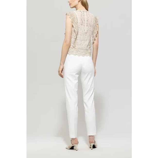 Luisa Cerano Gabardine stretch broek