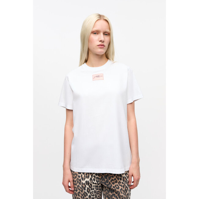 GANNI Basic Jersey Collage relaxed t-shirt