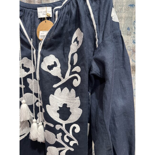 SAGE AND IVY Masha Blouse blauw