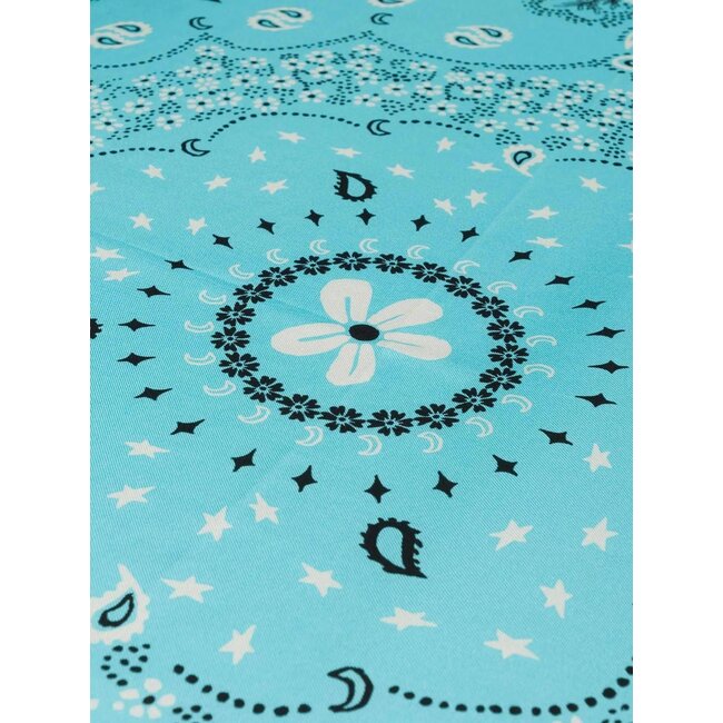 Call It By Your Name Bandana Large Turquoise