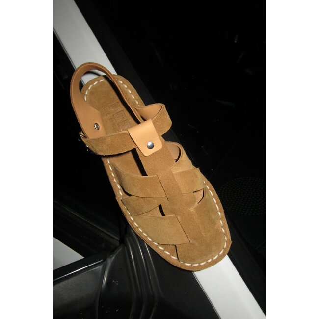 PORT Menorca Sandalen in Wood