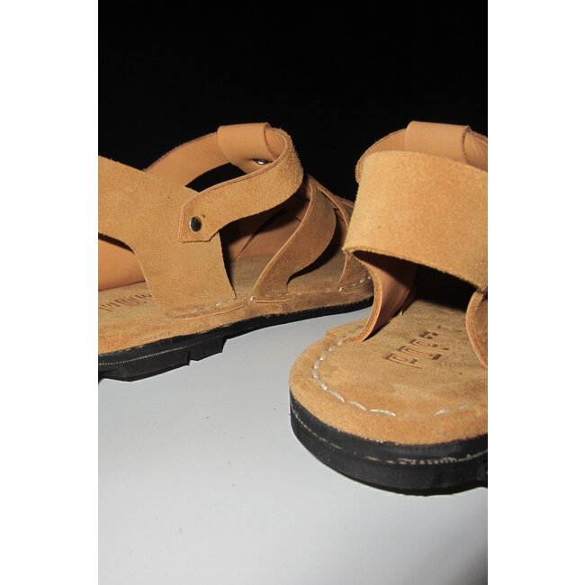 PORT Menorca Sandalen in Wood